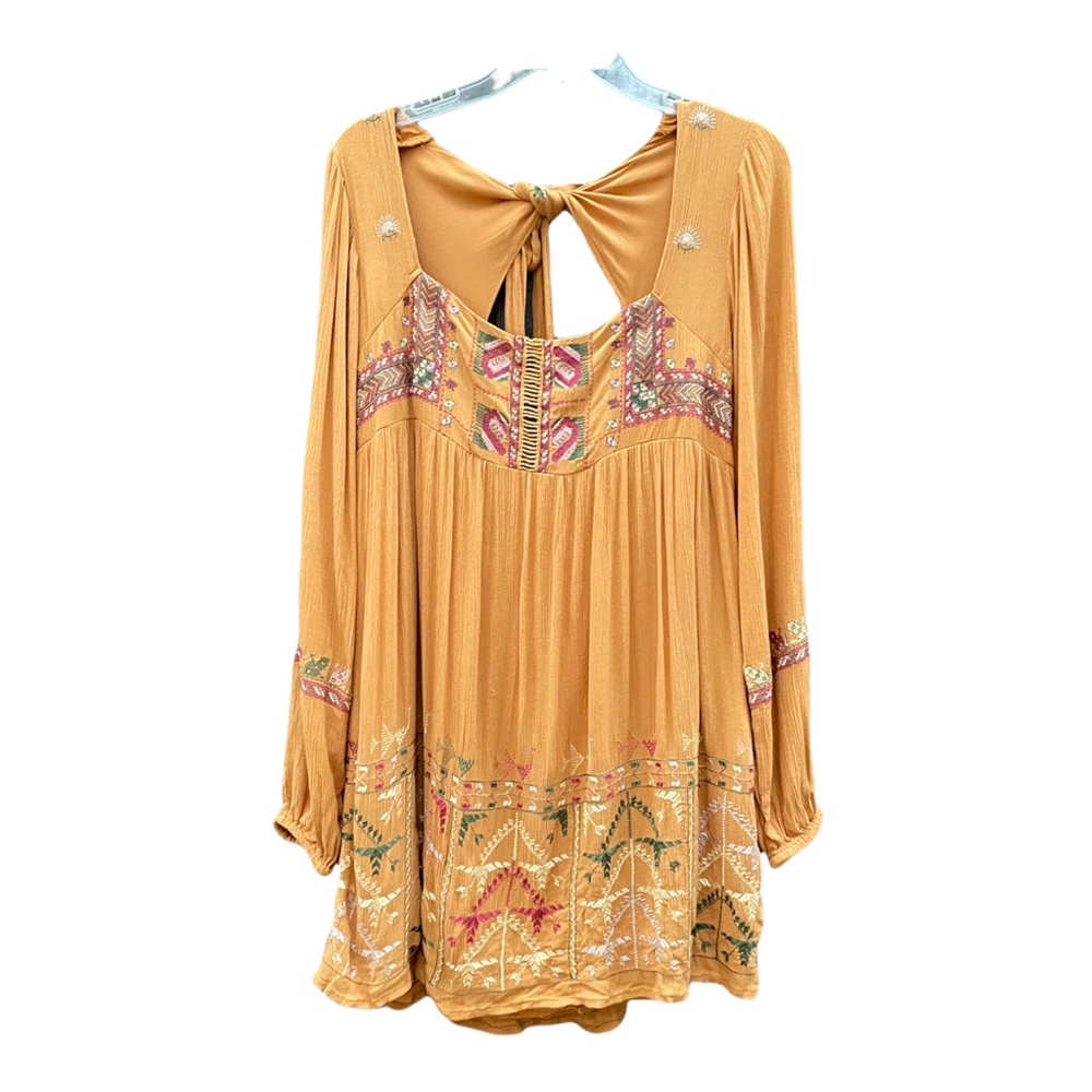 Free People Mini Embroider Dress